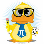 Math Teacher Duck photo sculptures
