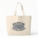 Math Teacher Infinity bags