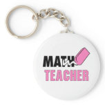 Math Teacher Keyring keychains