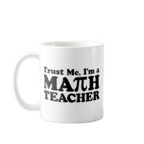 Math Teacher Mug