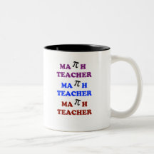 Math Teacher Mugs