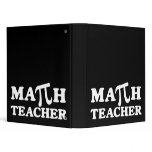 Math Teacher Pi Binder