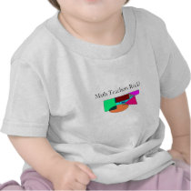 math teachers rock! t-shirts