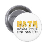 Math Tshirts and Gifts Pinback Buttons