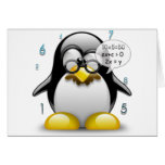 Math Whiz Tux cards
