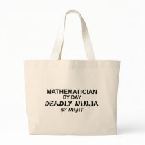 Mathematician Deadly Ninja by Night Tote Bag