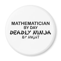 Mathematician Deadly Ninja by Night