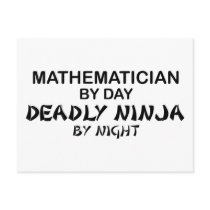 Mathematician Deadly Ninja by Night