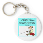 mathematician theoretician joke key chains