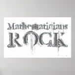 Mathematicians Rock Posters