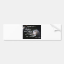 Mathematics Bumper Sticker