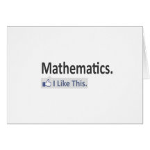 Mathematics...I Like This Cards
