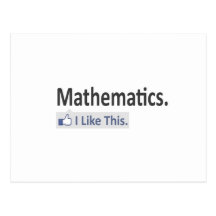 Mathematics...I Like This Post Card