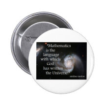 Mathematics Pinback Button