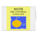 mathematics rules card
