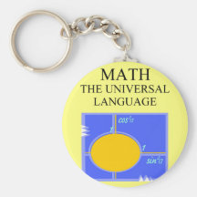 mathematics rules key chains