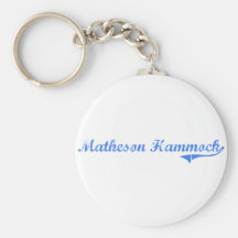 Matheson Hammock Florida Classic Design Keychain