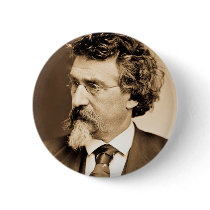 Mathew B. Brady - Famous Civil War Photographer Button