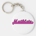 Mathlete Keychain