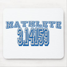 Mathlete Pi Mouse Pad