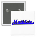 Mathlete Pinback Buttons
