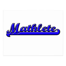 Mathlete Postcards