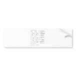 Maths bumper stickers