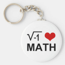 Maths I <3 Porte-clé