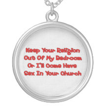 Mating In Your Church Necklaces