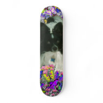 Matisse in Butterflies II - White & Black Papillon Skate Decks