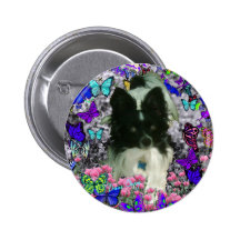 Matisse in Butterflies III - Papillon Button