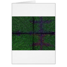 Matrix abstract greeting cards