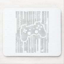 Matrix Pad - Controller Gamer Video Games Gaming Mouse Pad