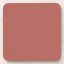 Matrix Red Cork Coaster