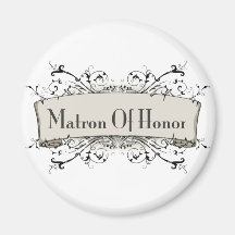 *Matron d'honneur Aimants Pour Réfrigérateur