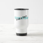 Matron of Honour Brides Bitch Teal Black Mugs