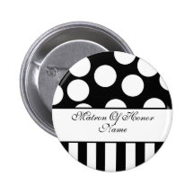 Matron Of Honour Button