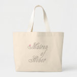 Matron of Honour Classy Greys Tote Bags