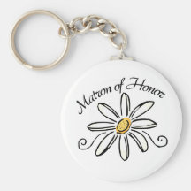 Matron of Honour Keychains