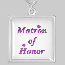 Matron of Honour Simply Love necklaces