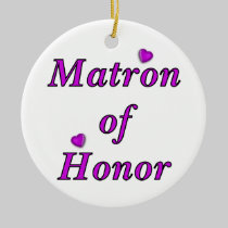Matron of Honour Simply Love ornaments