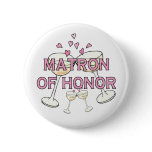 Matron of Honour Wedding ID Button
