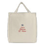 Matron Of Honour Wedding Organic Embroidered Bag