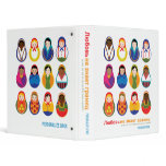 Matroyshka International Nesting Doll Lifebook binders