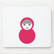 Matryoshka doll mouse pad
