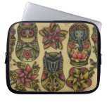 Matryoshkas and Pinwheels Laptop Sleeves