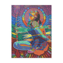 matsyendrasana - 2010 as postcard