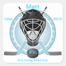 Matt, #30, In Loving Me... Square Sticker