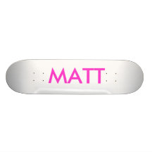 MATT SKATEBOARD DECK