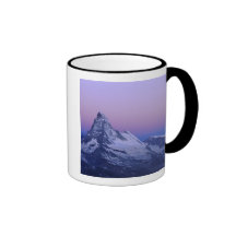 Matterhorn at dawn, Zermatt, Swiss Alps, Coffee Mugs